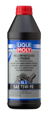 1414 LIQUI MOLY Převodový olej Vollsynthetisches Getriebeöl (GL5) SAE 75W-90 - 1 litr | 1414 LIQUI MOLY