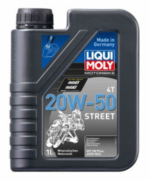 1500 LIQUI MOLY Motorbike 4T 20W50 Street, minerální motorový olej 1 l 1500 LIQUI MOLY