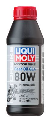 1617 LIQUI MOLY Převodový olej Motorbike Gear Oil (GL4) 80W - 500 ml | 1617 LIQUI MOLY