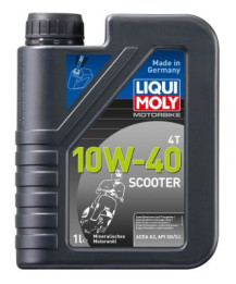 1618 LIQUI MOLY Motorový olej Motorbike 4T 10W-40 Scooter - 1 litr | 1618 LIQUI MOLY