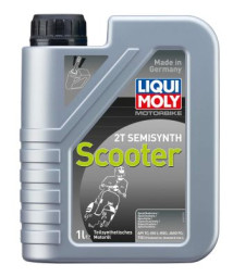 1621 LIQUI MOLY Motorbike 2T Semisynth Scooter, polosyntetický motorový 2T olej 1 l 1621 LIQUI MOLY