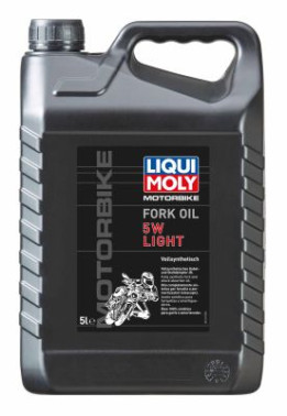 1623 LIQUI MOLY Motorbike Fork Oil 5w Light - olej do tlmičov pre motocykle - ľahký 5 l 1623 LIQUI MOLY