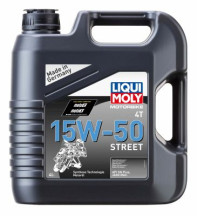 1689 LIQUI MOLY Motorbike 4T 15W50 Street, polosyntetický motorový olej 4 l 1689 LIQUI MOLY