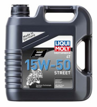 1689 LIQUI MOLY Motorový olej Motorbike 4T 15W-50 Street - 4 litry | 1689 LIQUI MOLY