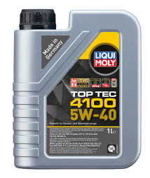 9510 LIQUI MOLY GmbH 9510 Motorový olej top tec 4100 5w-40 LIQUI MOLY