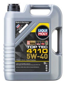 21479 LIQUI MOLY GmbH 21479 Motorový olej top tec 4110 5w-40 5l LIQUI MOLY