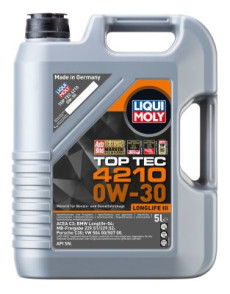 21605 LIQUI MOLY Motorový olej Top Tec 4210 0W-30 - 5 litrů | 21605 LIQUI MOLY