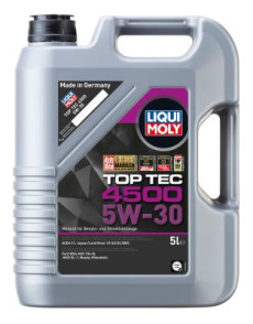 2318 LIQUI MOLY GmbH 2318 Motorový olej top tec 4500 5w-30 LIQUI MOLY