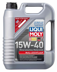 2571 LIQUI MOLY Motorový olej MoS2 Leichtlauf 15W-40 - 5 litrů | 2571 LIQUI MOLY