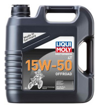 3058 LIQUI MOLY Motorbike 4T 15W50 Offroad, plně syntetický motorový olej 4 l 3058 LIQUI MOLY