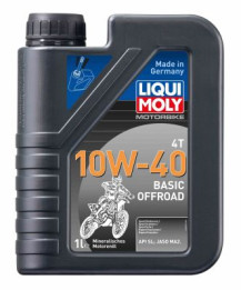 3059 LIQUI MOLY Motorový olej Motorbike 4T 10W-40 Basic Offroad - 1 litr | 3059 LIQUI MOLY