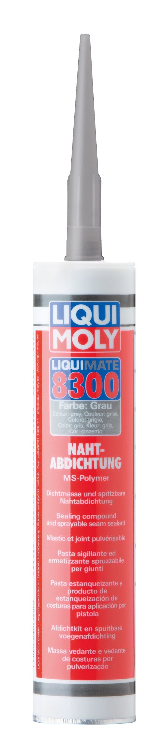 6150 Těsnicí materiál na karosérie Liquimate 8300 Seam Sealant gray LIQUI MOLY