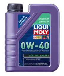9514 LIQUI MOLY Motorový olej Synthoil Energy 0W-40 - 1 litr | 9514 LIQUI MOLY