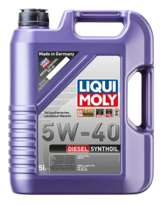 1341 LIQUI MOLY LIQUI MOLY Motorový olej Diesel Synthoil 5W-40 - 5 litrů 1341 LIQUI MOLY