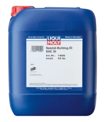 1400 LIQUI MOLY 1400 SPEZIAL-BULLDOG-ÖL SAE 30 10L 1400 LIQUI MOLY