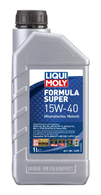 1439 LIQUI MOLY GmbH 1439 Motorový olej formula super 15w-40 LIQUI MOLY