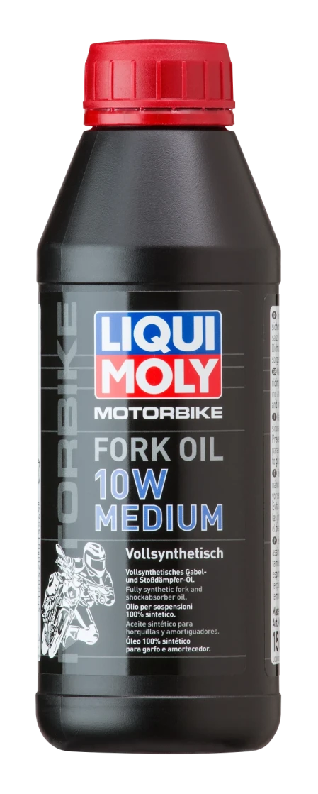 1506 LIQUI MOLY Motorbike Fork Oil 10w Medium - olej do tlmičov pre motocykle - stredný 500 ml 1506 LIQUI MOLY