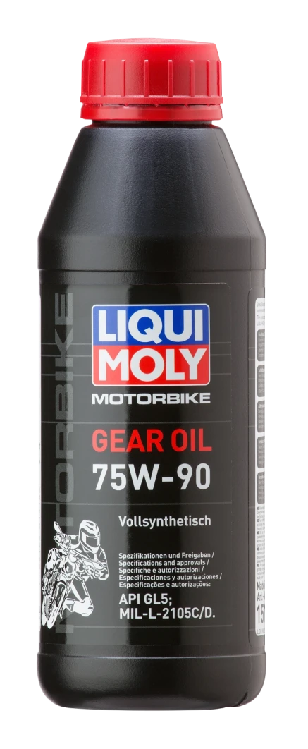 1516 LIQUI MOLY Motorbike Gear Oil SAE 75W-90 - plně syntetický převodový olej 500 ml 1516 LIQUI MOLY