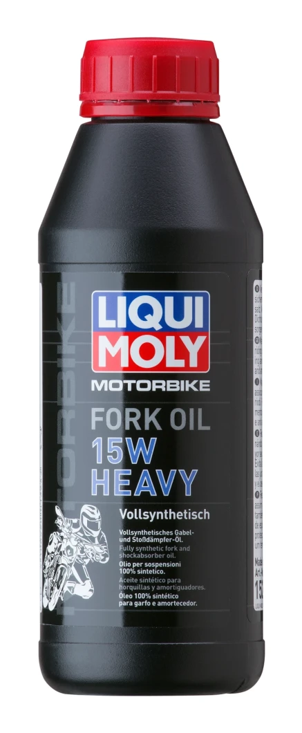 1524 LIQUI MOLY Motorbike Fork Oil 15w Heavy - olej do tlmičov pre motocykle - ťažký 500 ml 1524 LIQUI MOLY