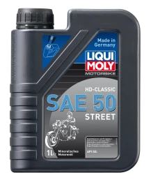 1572 LIQUI MOLY Motorbike HD-Classic SAE 50 Street, minerálny motorový olej 1 l 1572 LIQUI MOLY