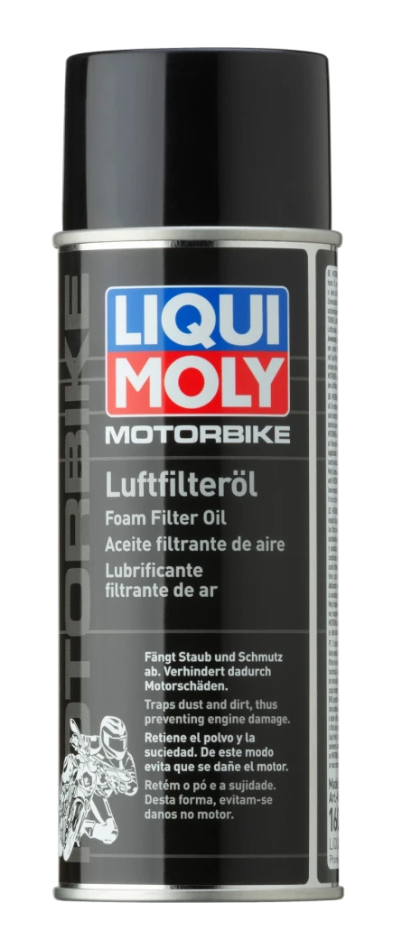 1604 LIQUI MOLY olej na vzduchové filtry motocyklů ve spreji 400 ml 1604 LIQUI MOLY