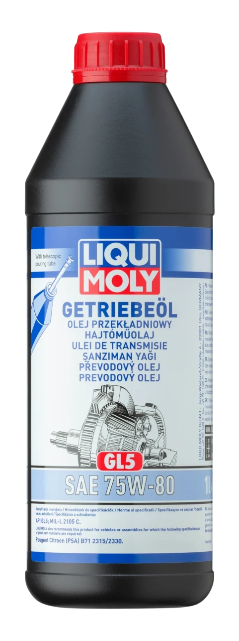 20463 LIQUI MOLY GmbH 20463 Převodový olej sae 75w-80 LIQUI MOLY