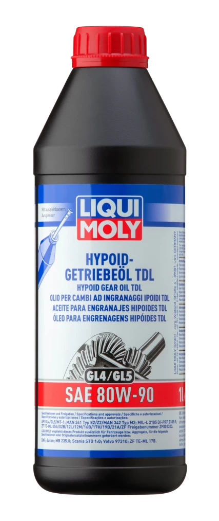 20645 LIQUI MOLY GmbH 20645 Hypoidní převodový olej tdl sae 80w-90 LIQUI MOLY