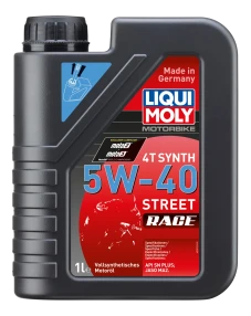 2592 LIQUI MOLY Motorbike 4T Synth 5W40 Race, plně syntetický motorový olej 1 l 2592 LIQUI MOLY