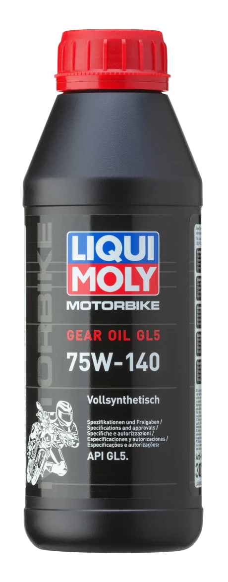 3072 LIQUI MOLY Motorbike Gear Oil 75w140 GL5 VS - plně syntetický převodový olej 500 ml 3072 LIQUI MOLY