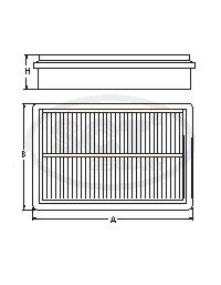 SB 2388 Vzduchový filtr SCT - MANNOL