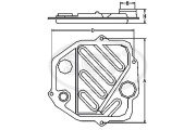 SG 1052 Sada hydraulickeho filtru, automaticka prevodovka SCT - MANNOL