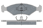 SP 108 PR Sada brzdových destiček, kotoučová brzda SCT - MANNOL