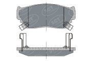 SP 135 PR Sada brzdových destiček, kotoučová brzda SCT - MANNOL