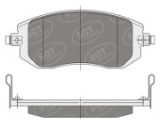 SP 340 PR SCT - MANNOL sada brzdových platničiek kotúčovej brzdy SP 340 PR SCT - MANNOL