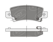 SP 350 PR SCT - MANNOL sada brzdových platničiek kotúčovej brzdy SP 350 PR SCT - MANNOL