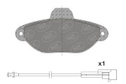 SP 662 PR SCT - MANNOL sada brzdových platničiek kotúčovej brzdy SP 662 PR SCT - MANNOL