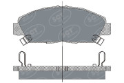 SP203 SCT - MANNOL sada brzdových platničiek kotúčovej brzdy SP203 SCT - MANNOL