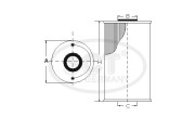 ST 6144 SCT - MANNOL palivový filter ST 6144 SCT - MANNOL