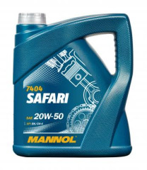 MN7404-3 MANNOL Motorový olej Safari 20W-50 - 3 litry | MN7404-3 SCT - MANNOL