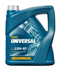 MN7405-4 MANNOL Motorový olej Universal 15W-40 - 4 litry | MN7405-4 SCT - MANNOL