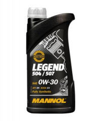 MN7730-1 MANNOL motorový olej Legend 504/507 SAE 0W-30 - 1 litr | MN7730-1 SCT - MANNOL