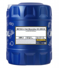 MN7830-20 MANNOL motorový olej Motorbike 4T HD 20W-50 - 20 litrů | MN7830-20 SCT - MANNOL