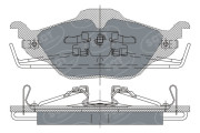 SP 241 PR Sada brzdových destiček, kotoučová brzda SCT - MANNOL