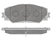 SP 377 PR Sada brzdových destiček, kotoučová brzda SCT - MANNOL