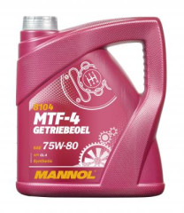 MN8104-4 MANNOL převodový olej MTF-4 Getriebeoel SAE 75W-80 - 4 litry | MN8104-4 SCT - MANNOL