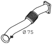 29275 Výfuková trubka DINEX