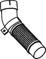 54180 Montážní sada, výfukový systém DINEX