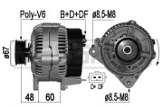 209064 ERA alternátor 209064 ERA