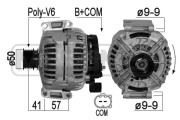 209088 ERA alternátor 209088 ERA