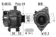 210932 ERA alternátor 210932 ERA